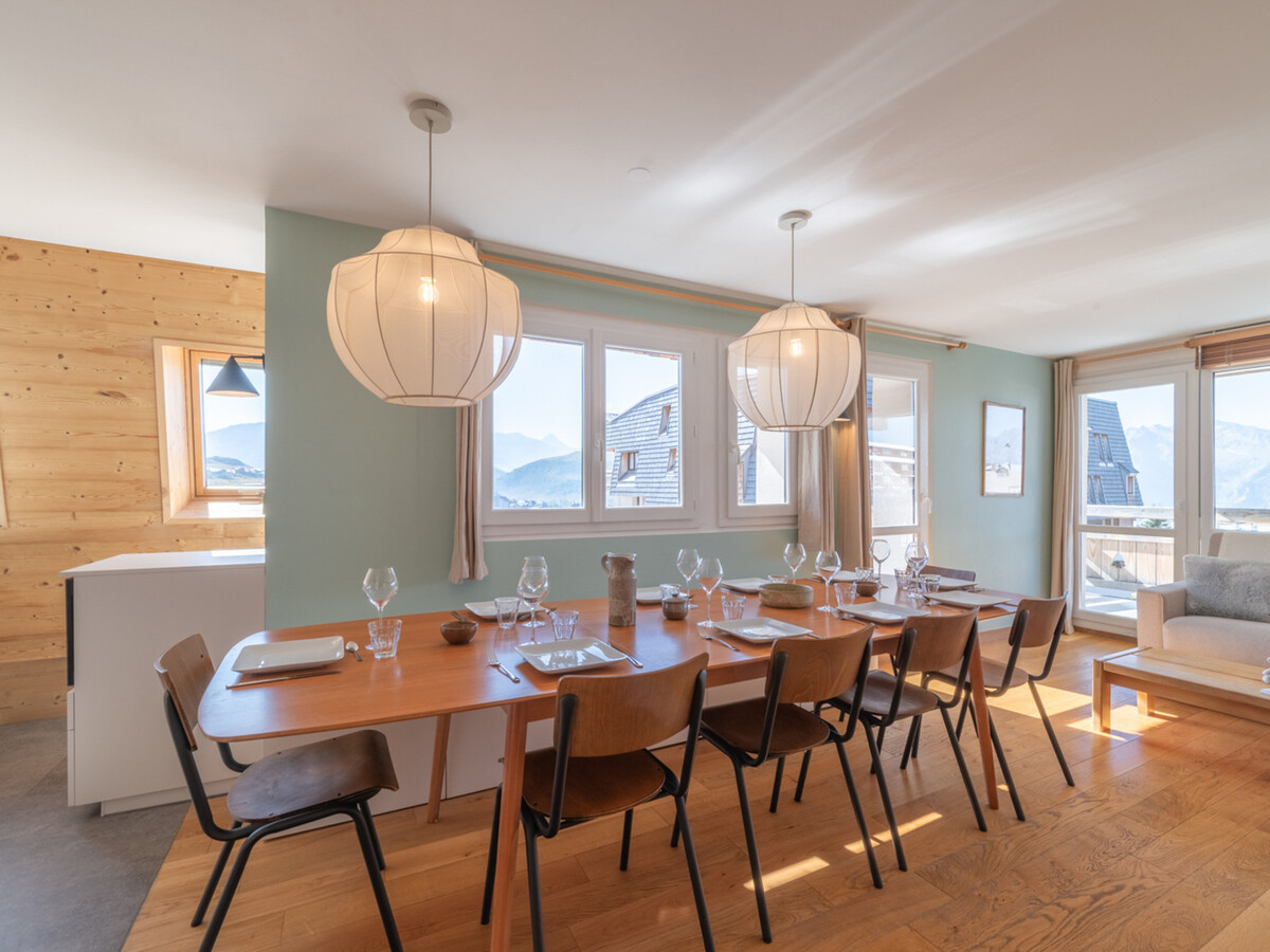 Appartement 110m² Alpe d'Huez, 10 personnes, vue montagne - Photo 2