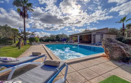 Son Amer des Pla – Maison 9 personnes, piscine à Algaida : photo 13
