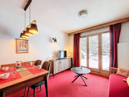 Location appartement à La Toussuire, Appartement confortable avec terrasse, parking et piscine