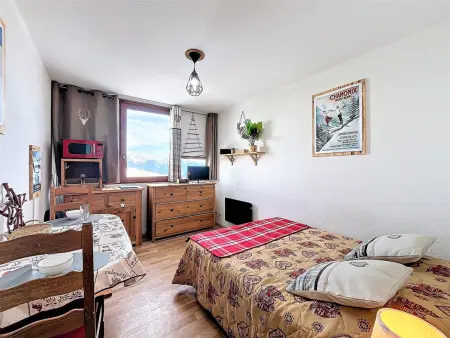 Location appartement à Le Corbier, Studio skis aux pieds, 2 personnes, Résidence Le Corbier