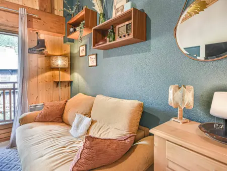 Appartement 35m² rénové 5 pers aux Gets, parking inclus : photo 12