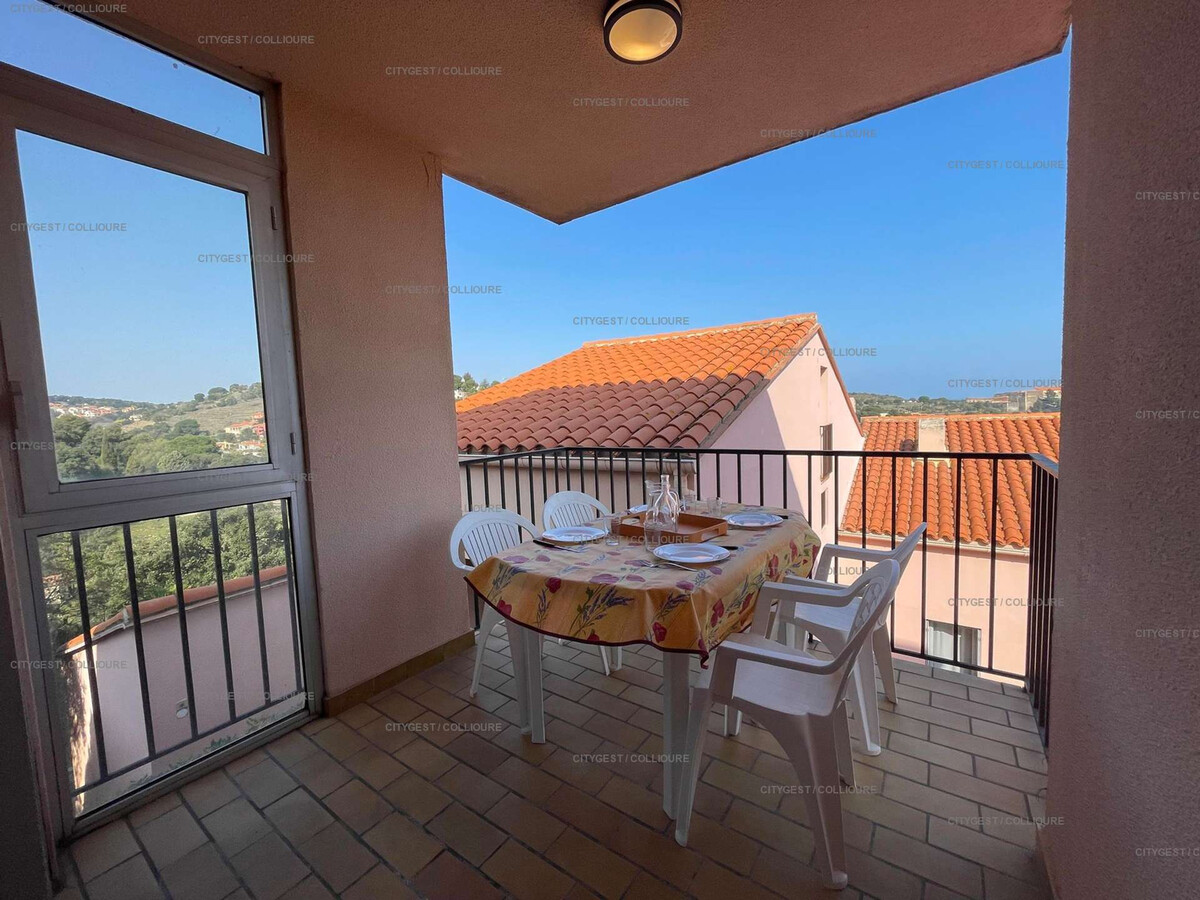 Appartement 2 pièces Collioure, garage et vue collines - Photo 8