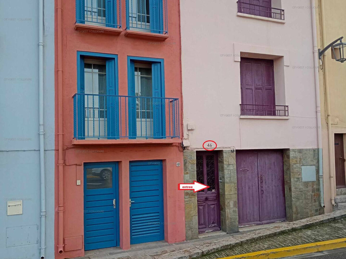T2 Collioure face à la plage, WiFi et garage vélo - Photo 10