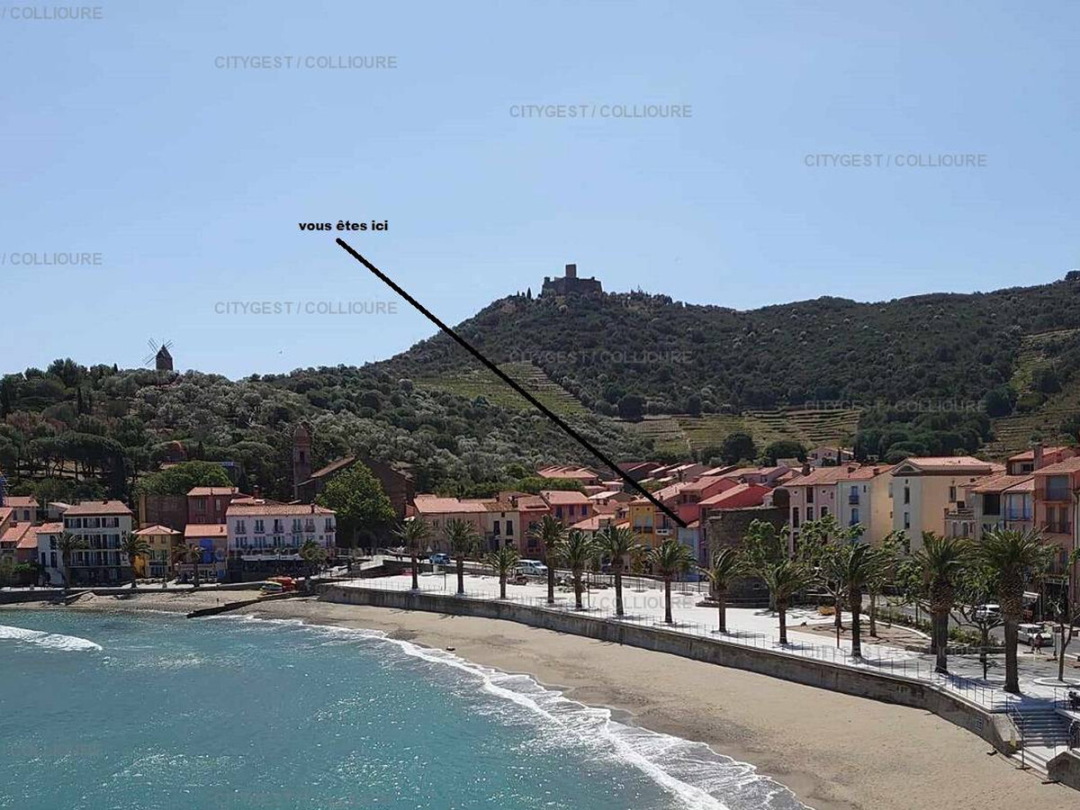 T2 Collioure face à la plage, WiFi et garage vélo - Photo 11