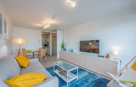Appartement face à la mer sur la plage d'Ostende, 3 pers. : photo 3