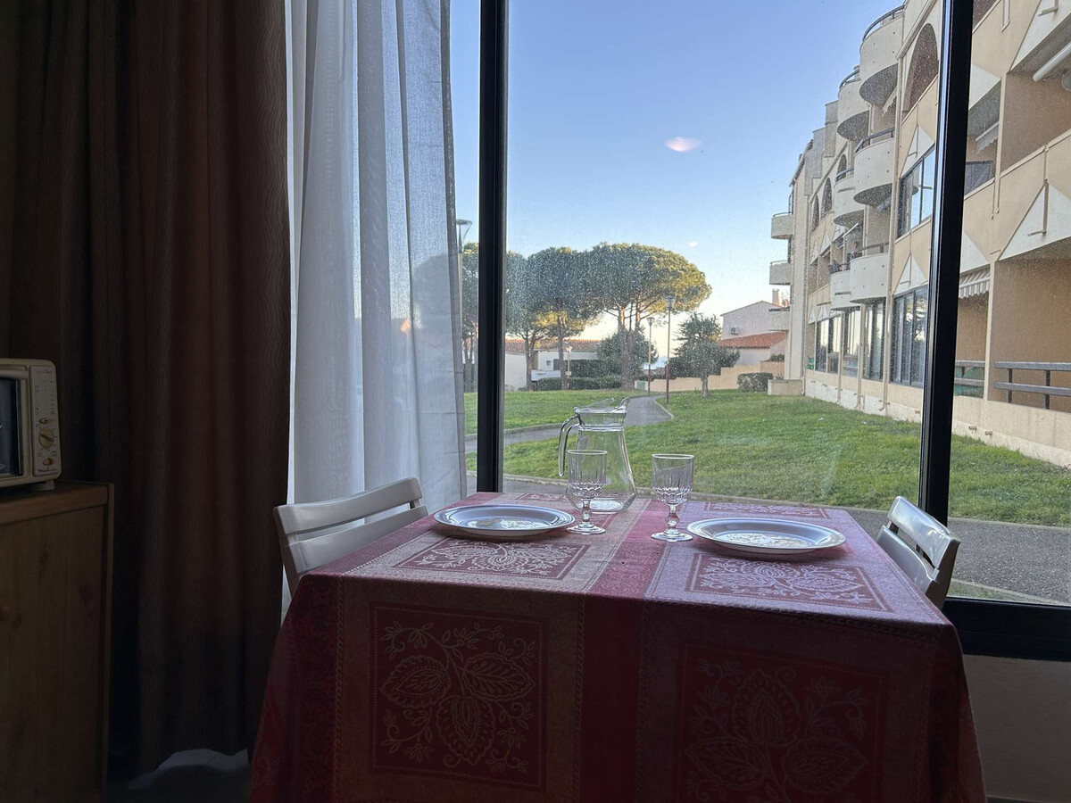 Studio cabine 4 pers. avec loggia, 500m plage - Photo 1
