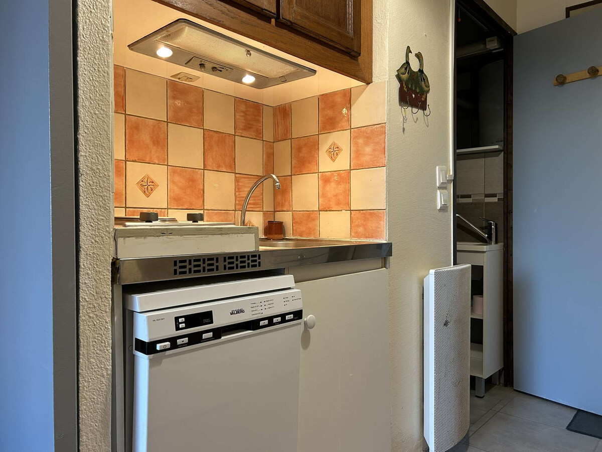 Studio cabine 4 pers. avec loggia, 500m plage - Photo 7
