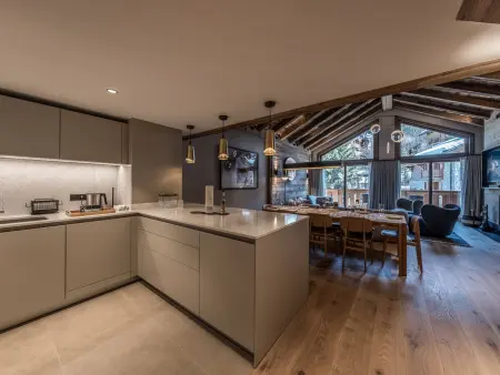 Penthouse de luxe à 180m des pistes, 8 pers, parking - Photo 10