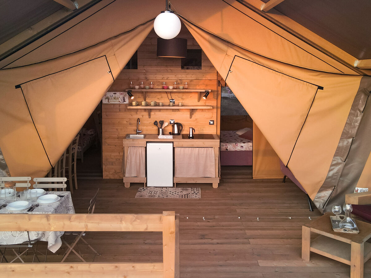 Glampingtent Zeus à Riparbella, vue mer panoramique - Photo 27