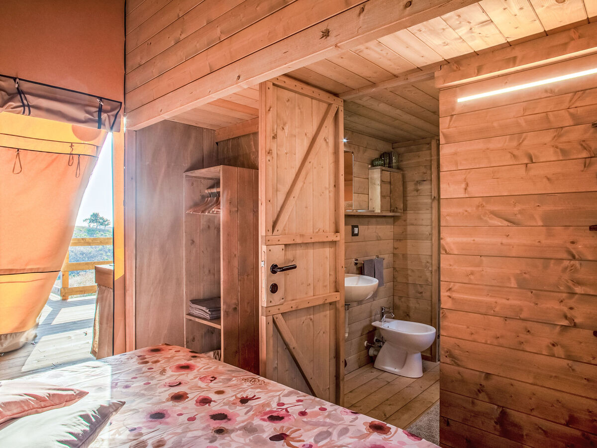 Glampingtent Zeus à Riparbella, vue mer panoramique - Photo 37