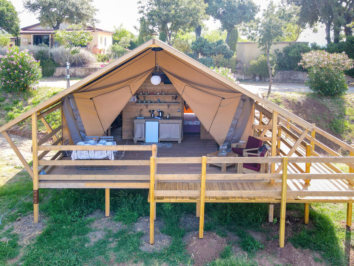 Glampingtent Zeus à Riparbella, vue mer panoramique - Photo 52
