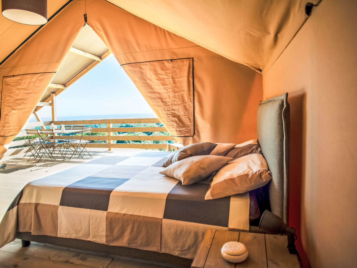 Glampingtent Minerva, studio 32m² vue mer à Riparbella - Photo 5
