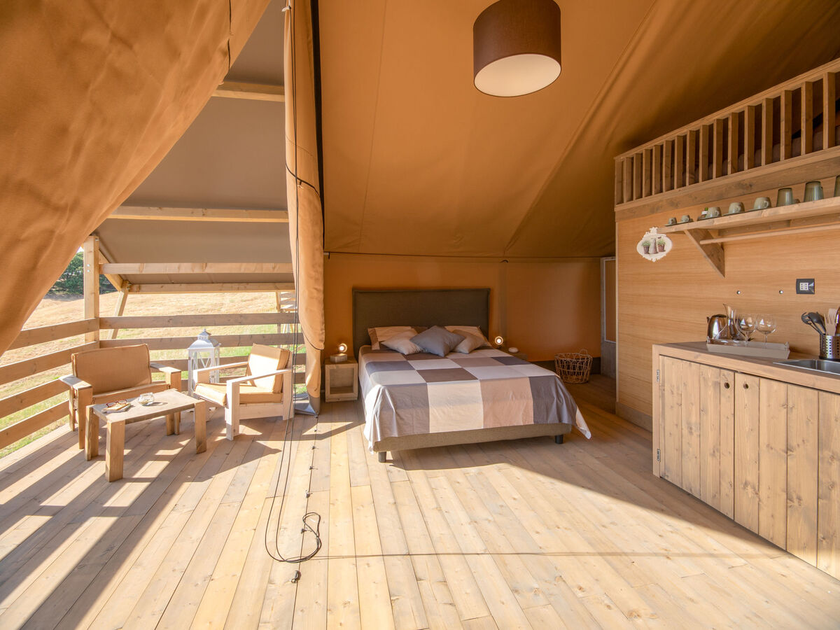 Glampingtent Minerva, studio 32m² vue mer à Riparbella - Photo 10