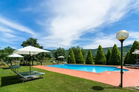Il giardino - Gîte Toscane 6 pers. piscine : photo 24