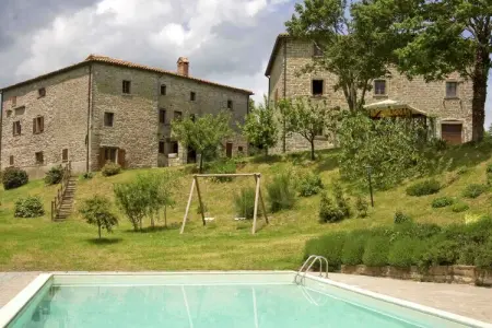 Casal Corniolo- Montalto, Ferme à Apecchio avec piscine - Photo 5