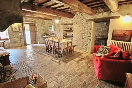 Casal Corniolo- Montalto, Ferme à Apecchio avec piscine - Photo 9