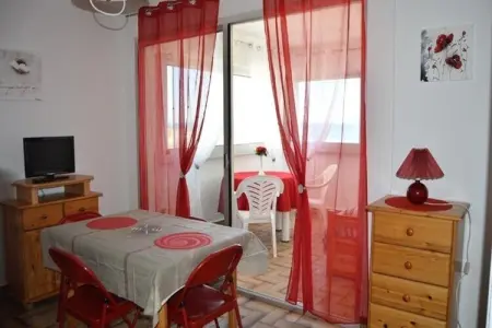 Location appartement à LEUCATE, Studio pour 4 Personnes