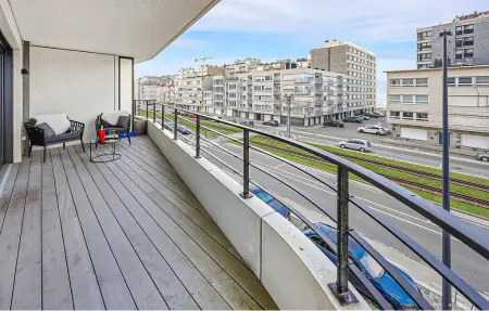 Appartement vue mer face à la plage à Ostende, 2 chambres : photo 11