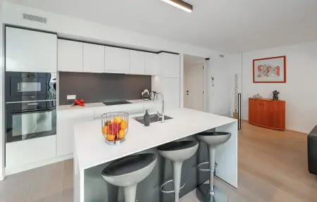 Appartement design avec terrasse couverte à Ostende, près du port : photo 5