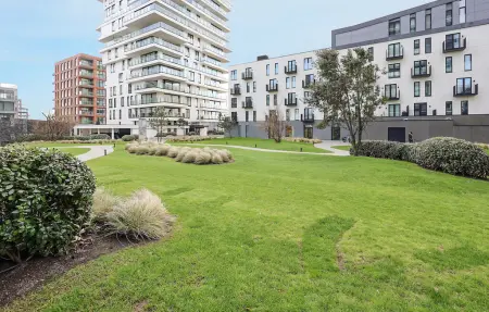 Appartement design avec terrasse couverte à Ostende, près du port : photo 8