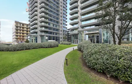 Appartement design avec terrasse couverte à Ostende, près du port : photo 13