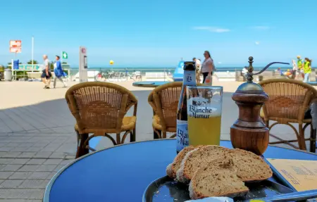 Appartement design avec terrasse couverte à Ostende, près du port : photo 28