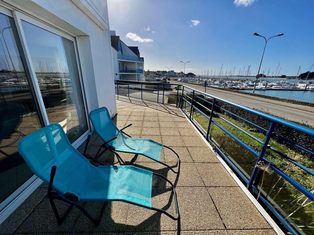 Appartement 104 m² face au port d'Étel, terrasse vue Ria - Photo 11