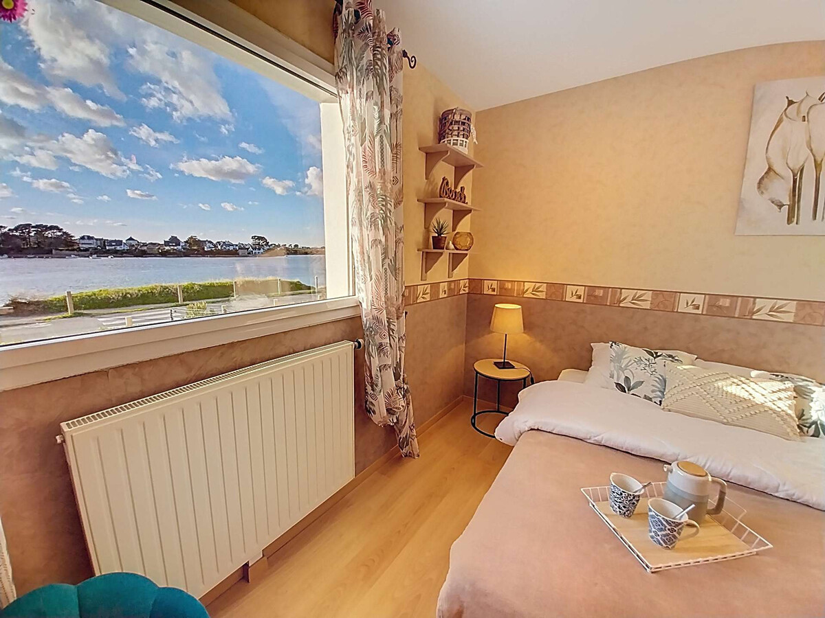 Appartement 104 m² face au port d'Étel, terrasse vue Ria - Photo 14