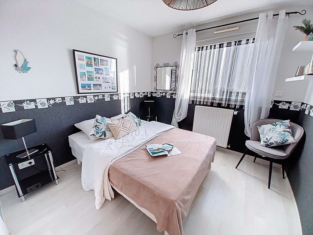 Appartement 104 m² face au port d'Étel, terrasse vue Ria - Photo 16