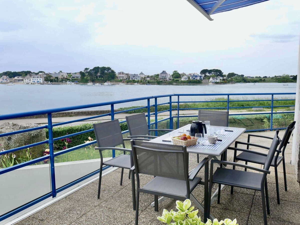 Appartement 104 m² face au port d'Étel, terrasse vue Ria - Photo 23