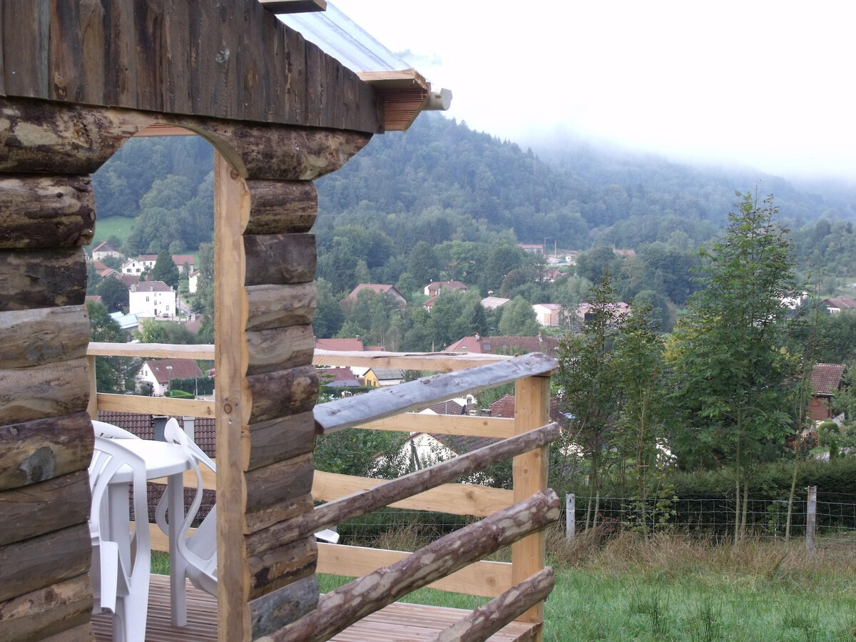 Yourte avec sauna privé et terrasse plein sud à Ferdrupt - Photo 7