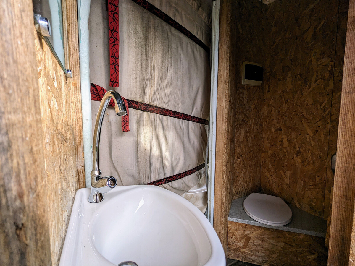 Yourte avec sauna privé et terrasse plein sud à Ferdrupt - Photo 8