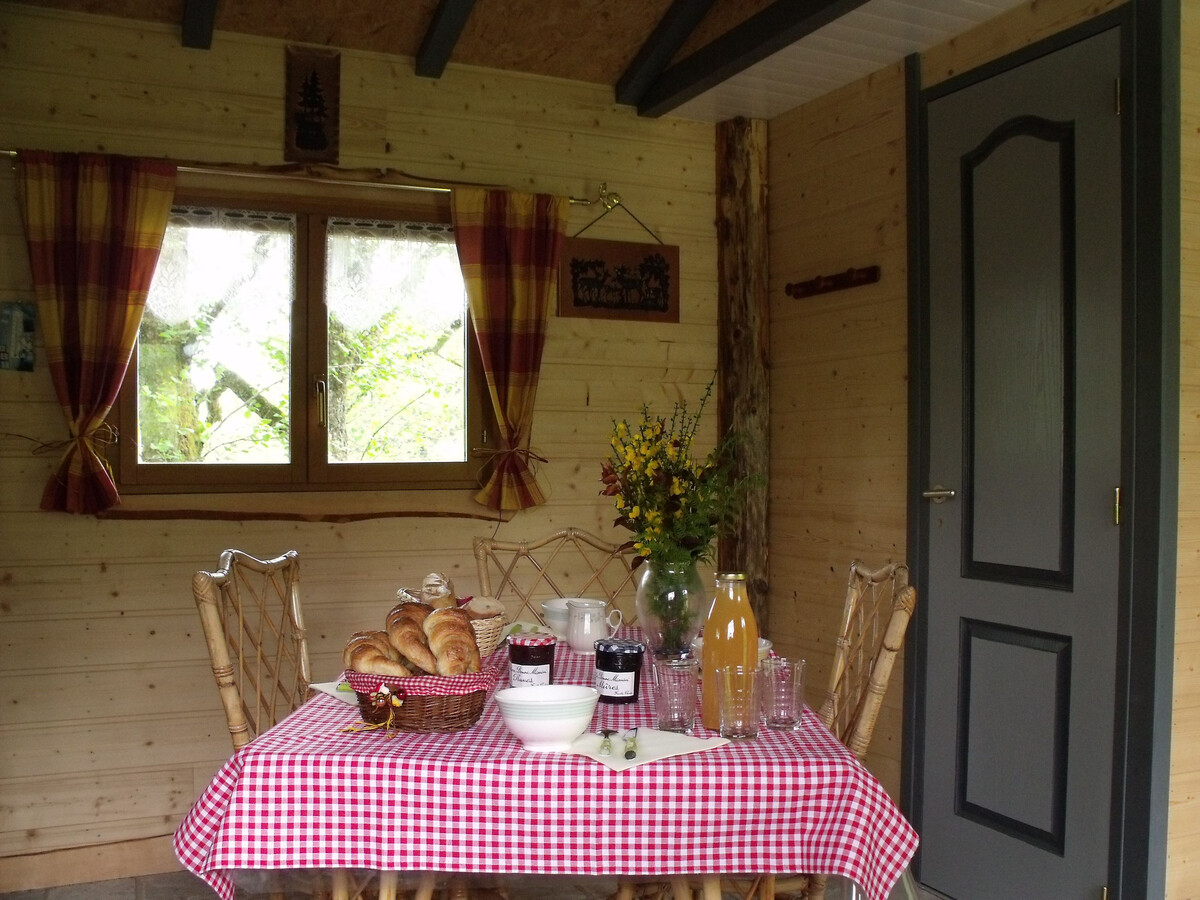 Cabane perchée avec terrasse, sauna et BBQ à Ferdrupt - Photo 6