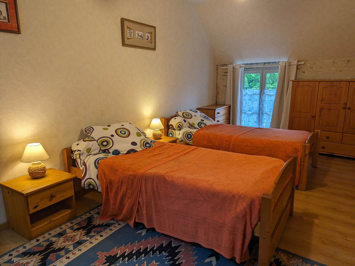 Gîte 6 pers. en ancienne ferme rénovée, Val de Loire - Photo 21