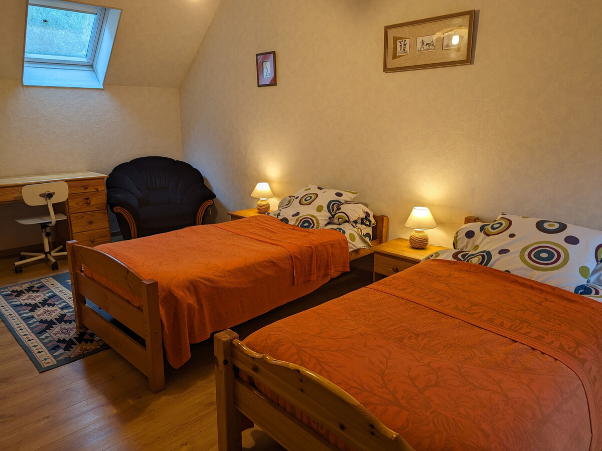 Gîte 6 pers. en ancienne ferme rénovée, Val de Loire - Photo 22