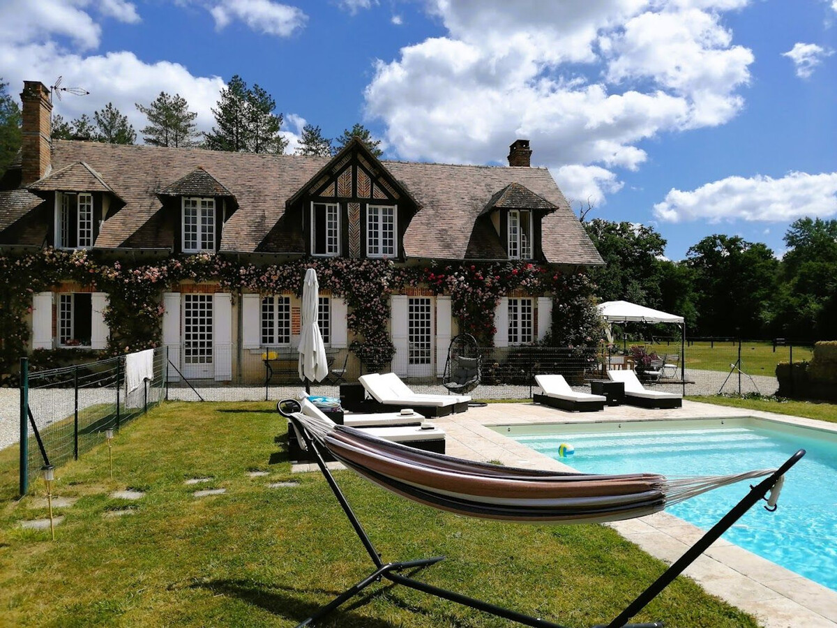 Maison Blanche La Framboisière, 14 pers, piscine chauffée - Photo 1