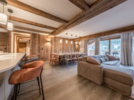 Appartement luxe 3 chambres, ski room et conciergerie 5* : photo 4
