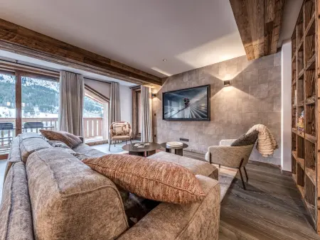 Appartement luxe 3 chambres, ski room et conciergerie 5* : photo 5