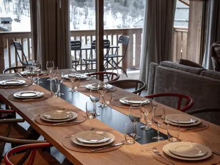 Appartement luxe 3 chambres, ski room et conciergerie 5* : photo 9