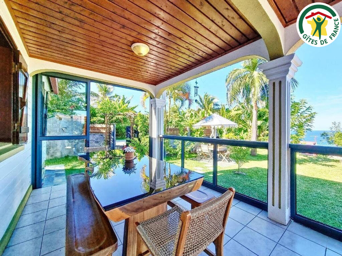 Gîte 4 pers à Saint-Pierre : piscine, vue océan et baleines - Photo 6