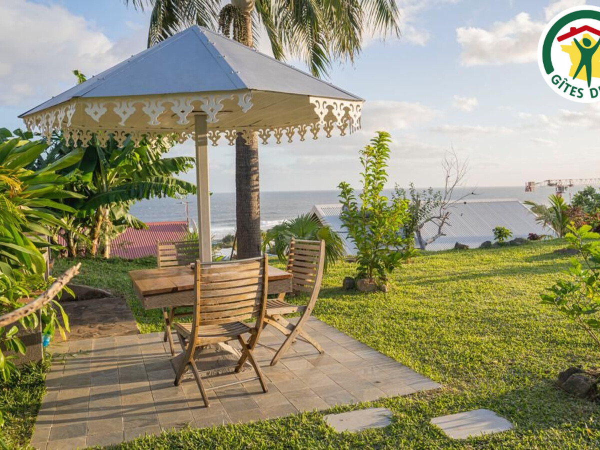 Gîte 4 pers à Saint-Pierre : piscine, vue océan et baleines - Photo 7