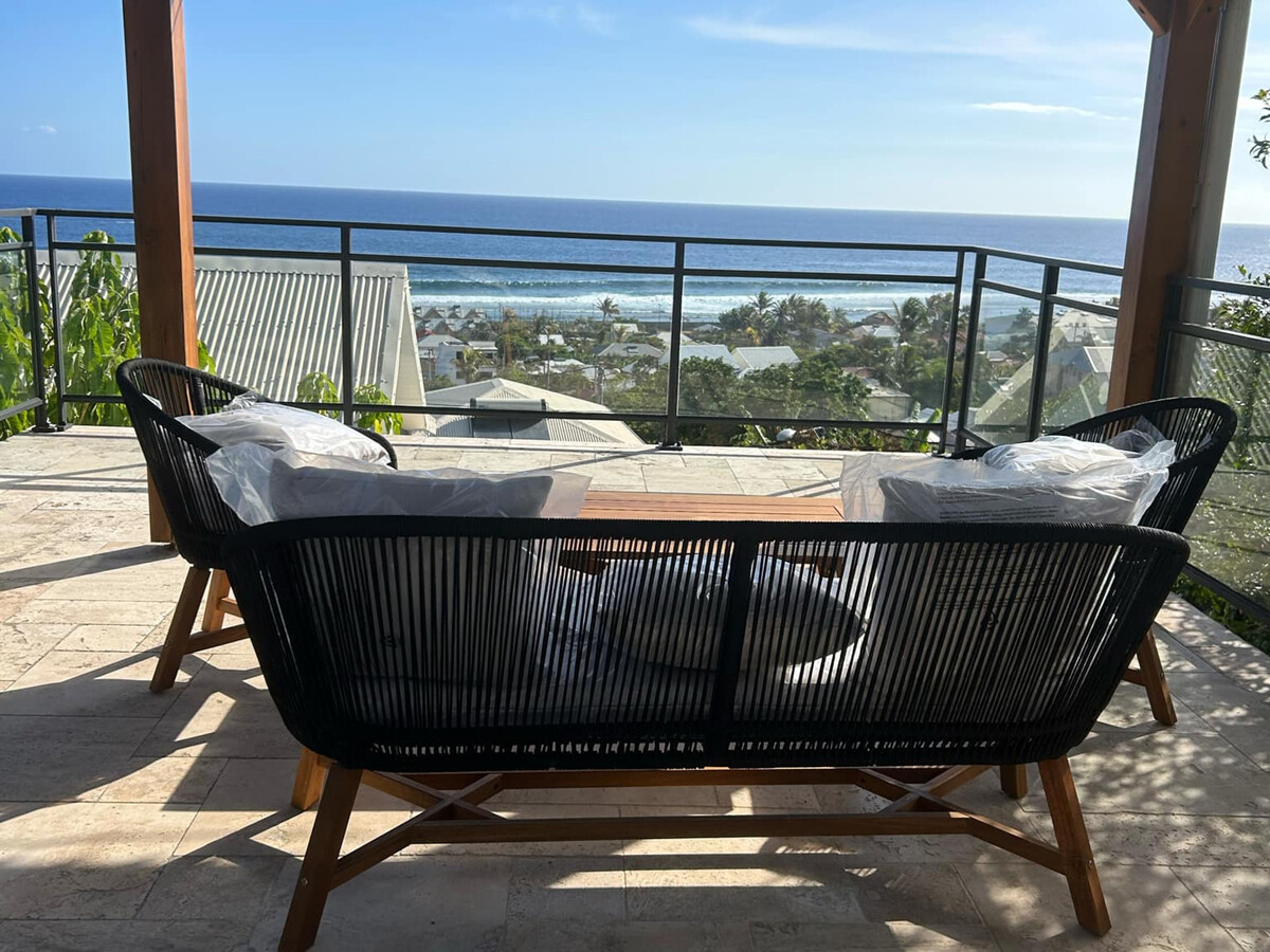 Gîte 4 pers à Saint-Pierre : piscine, vue océan et baleines - Photo 17
