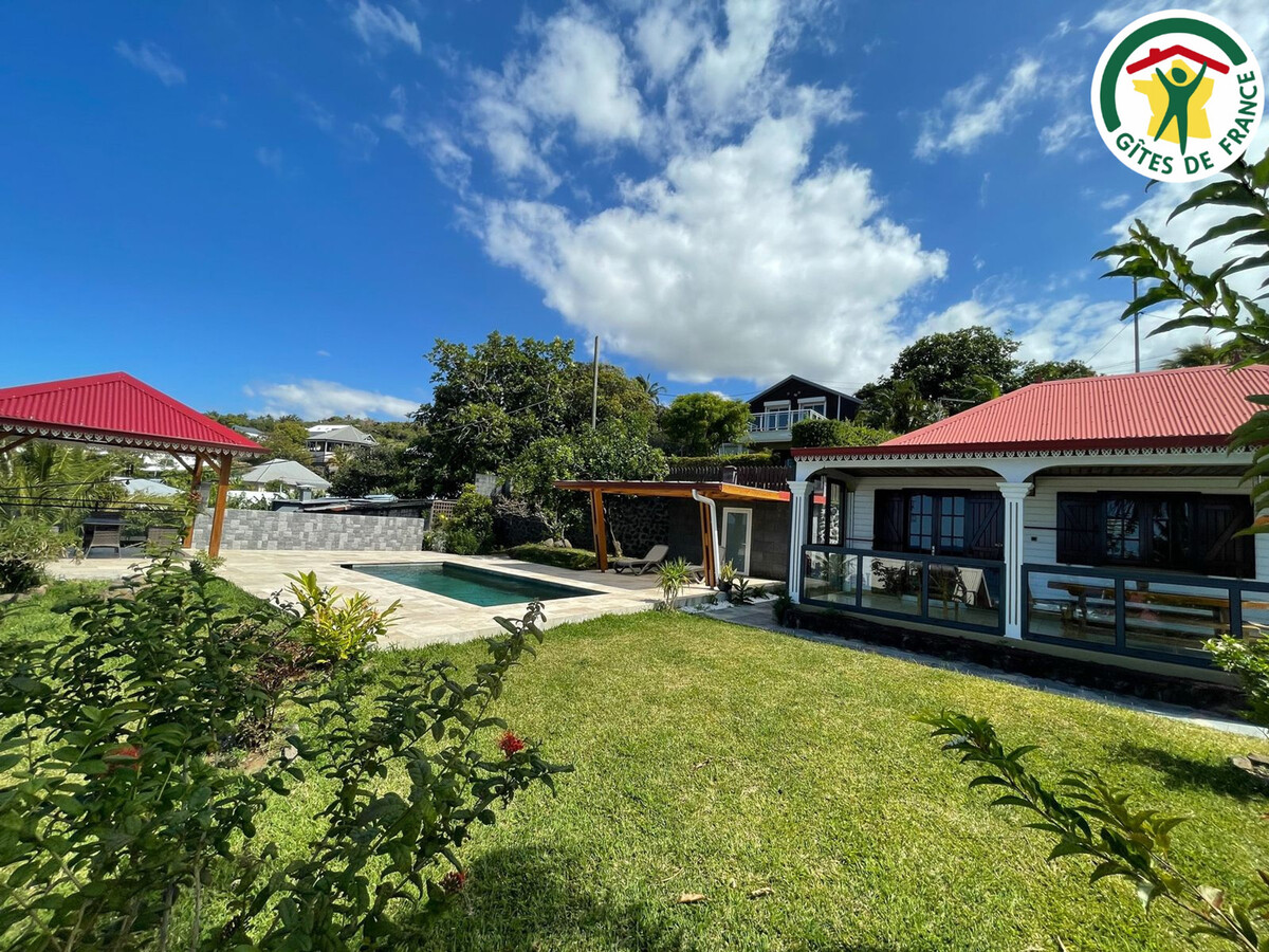 Gîte 4 pers à Saint-Pierre : piscine, vue océan et baleines - Photo 21