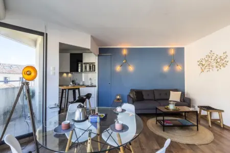 Location maison à Remise des clés au logement, Terrasse en ville - PremiÃ¨re conciergerie