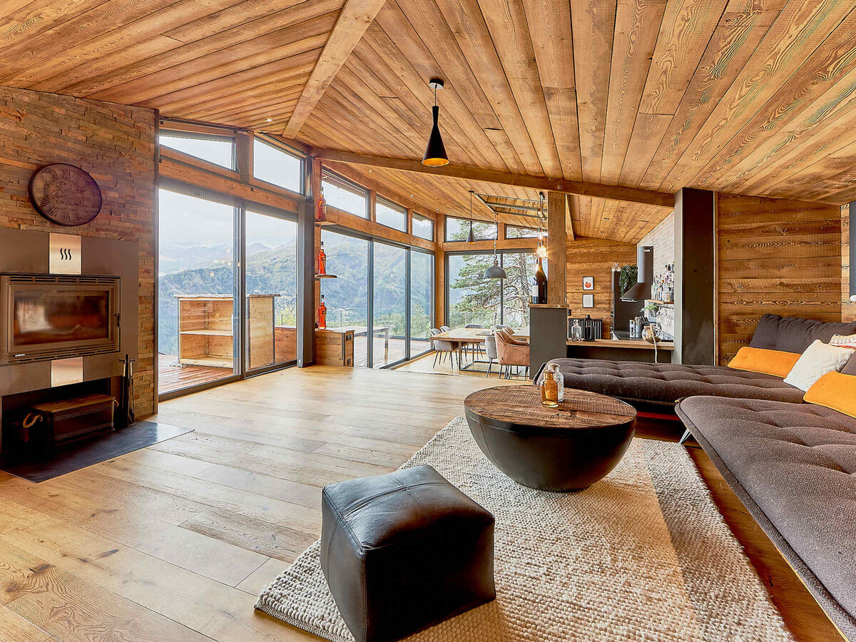 Chalet 7 chambres Pra-Loup avec sauna et vue montagnes - Photo 4