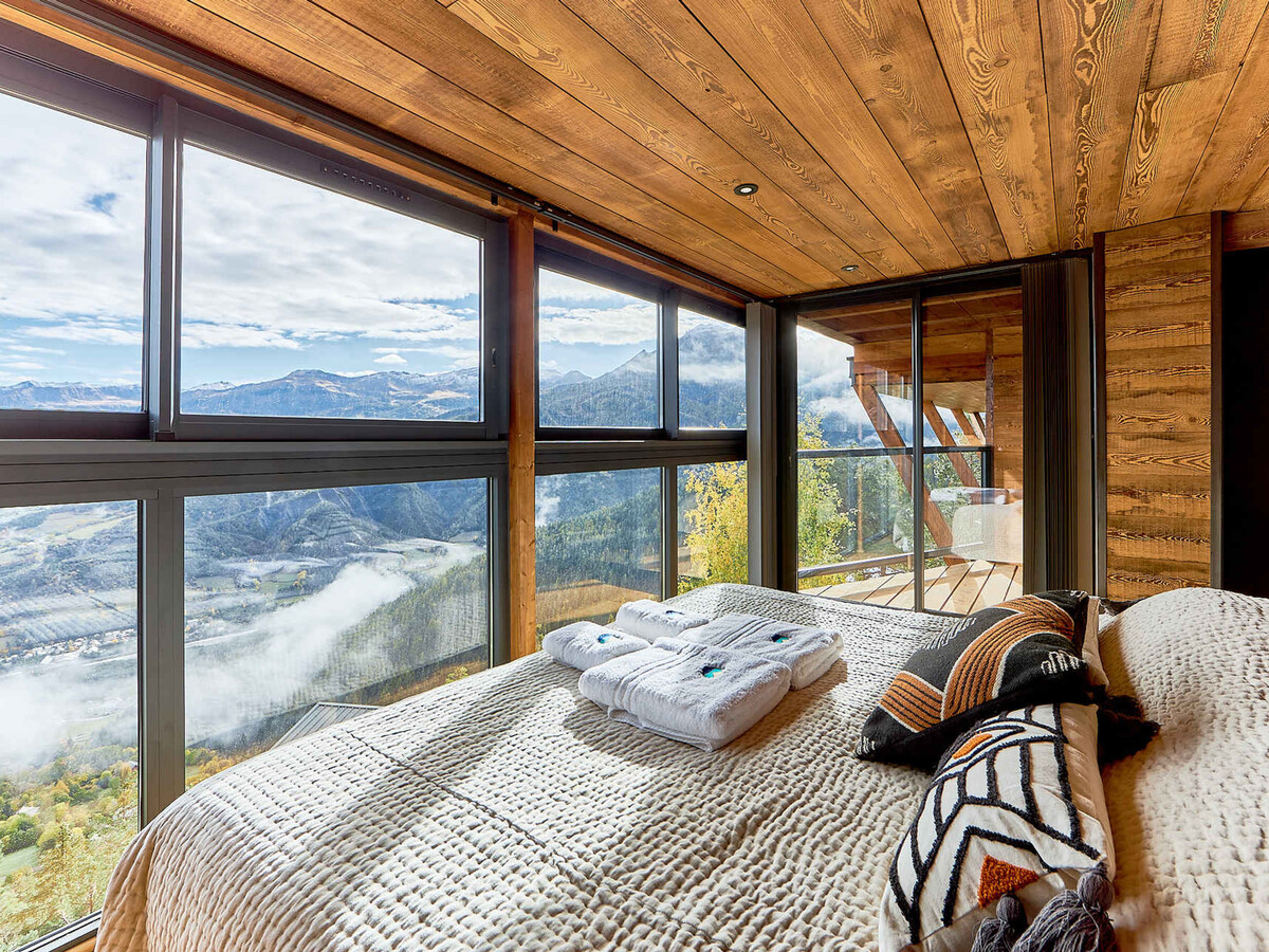Chalet 7 chambres Pra-Loup avec sauna et vue montagnes - Photo 9