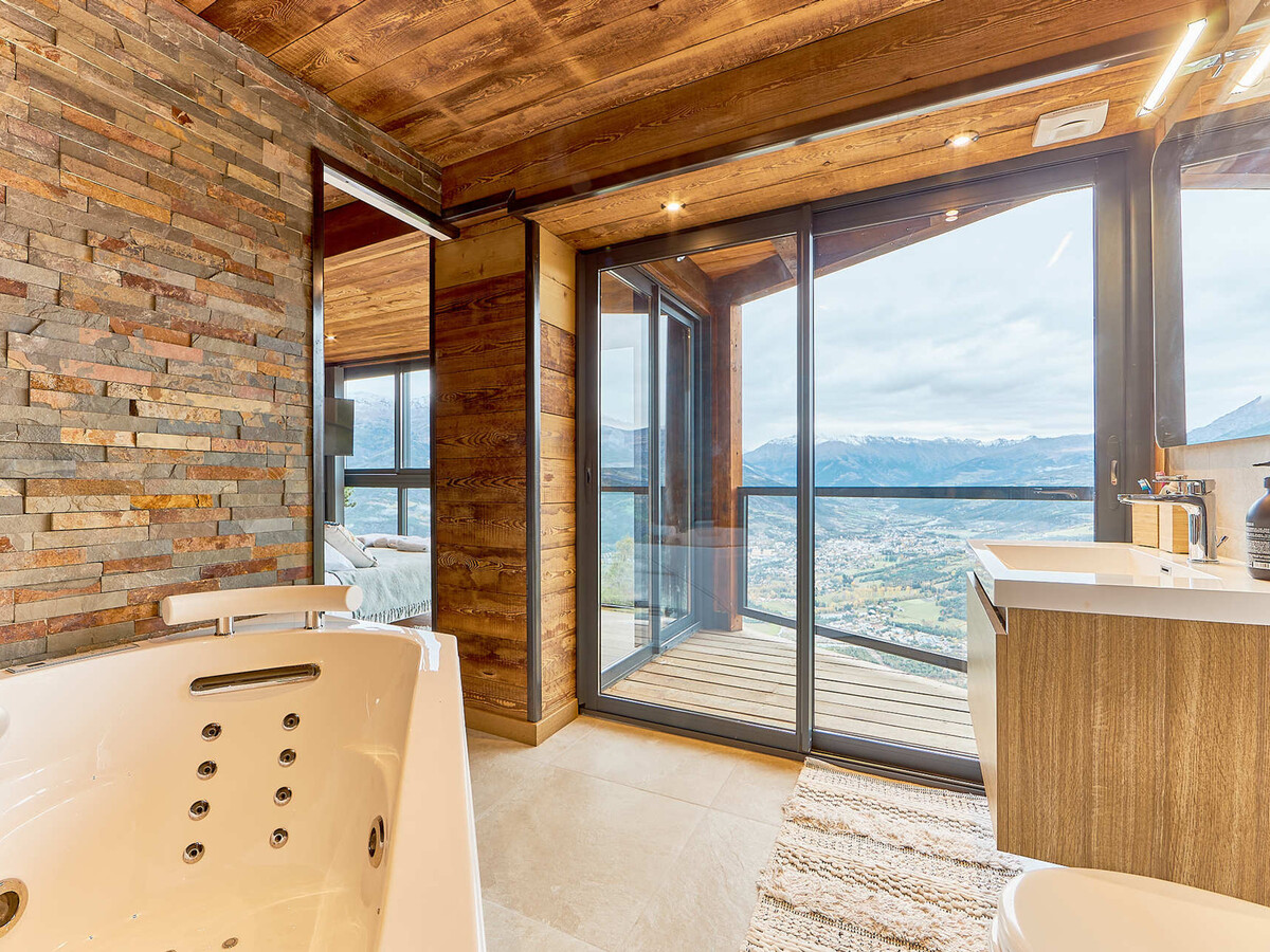 Chalet 7 chambres Pra-Loup avec sauna et vue montagnes - Photo 12
