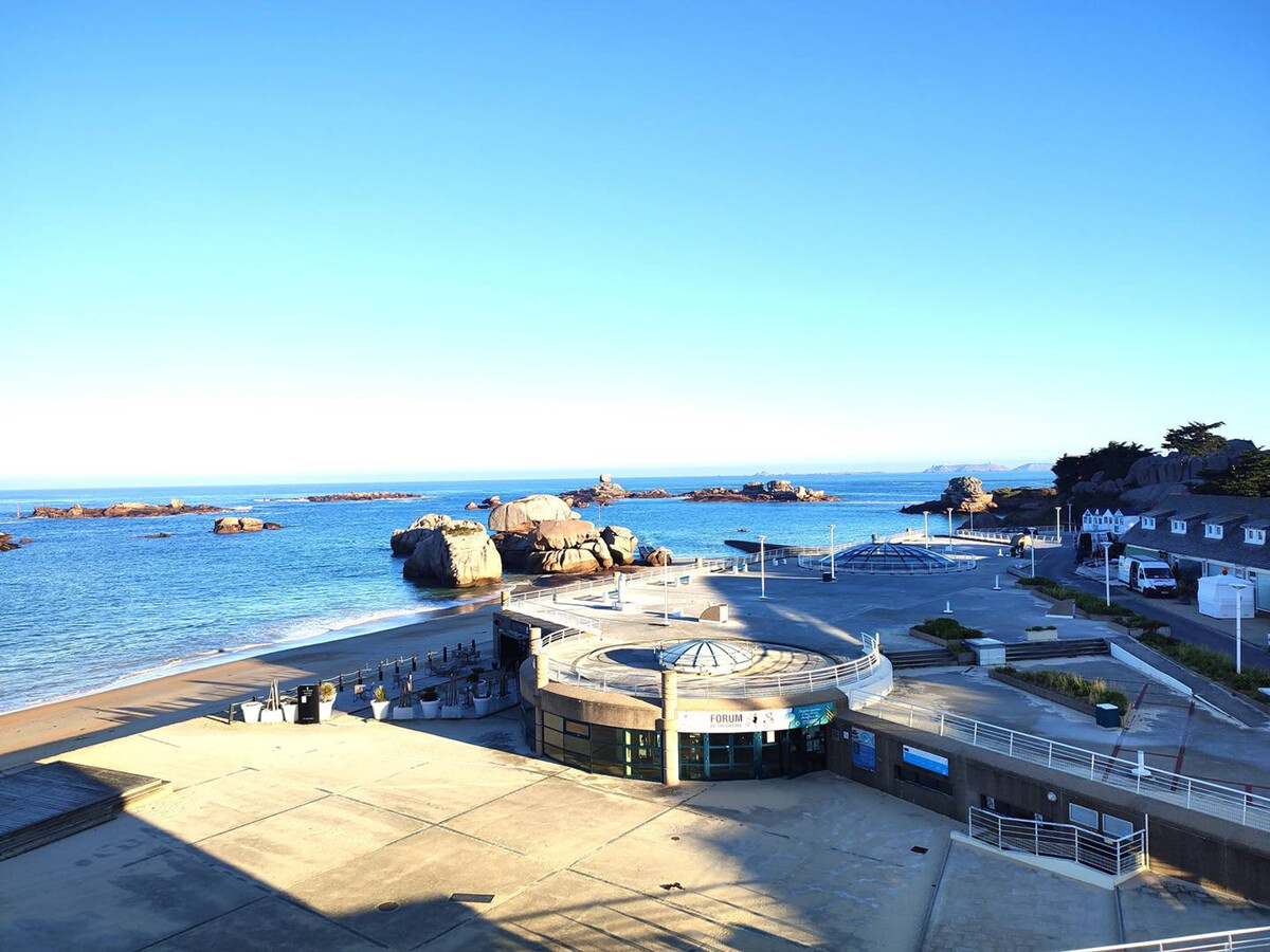 Appartement 2 chambres vue mer face plage Coz-Pors - Photo 2