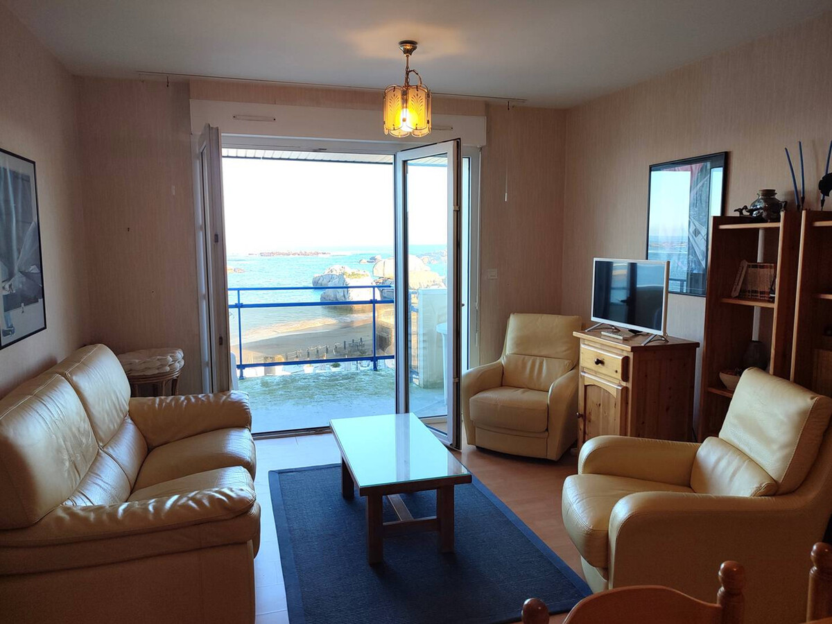 Appartement 2 chambres vue mer face plage Coz-Pors - Photo 8