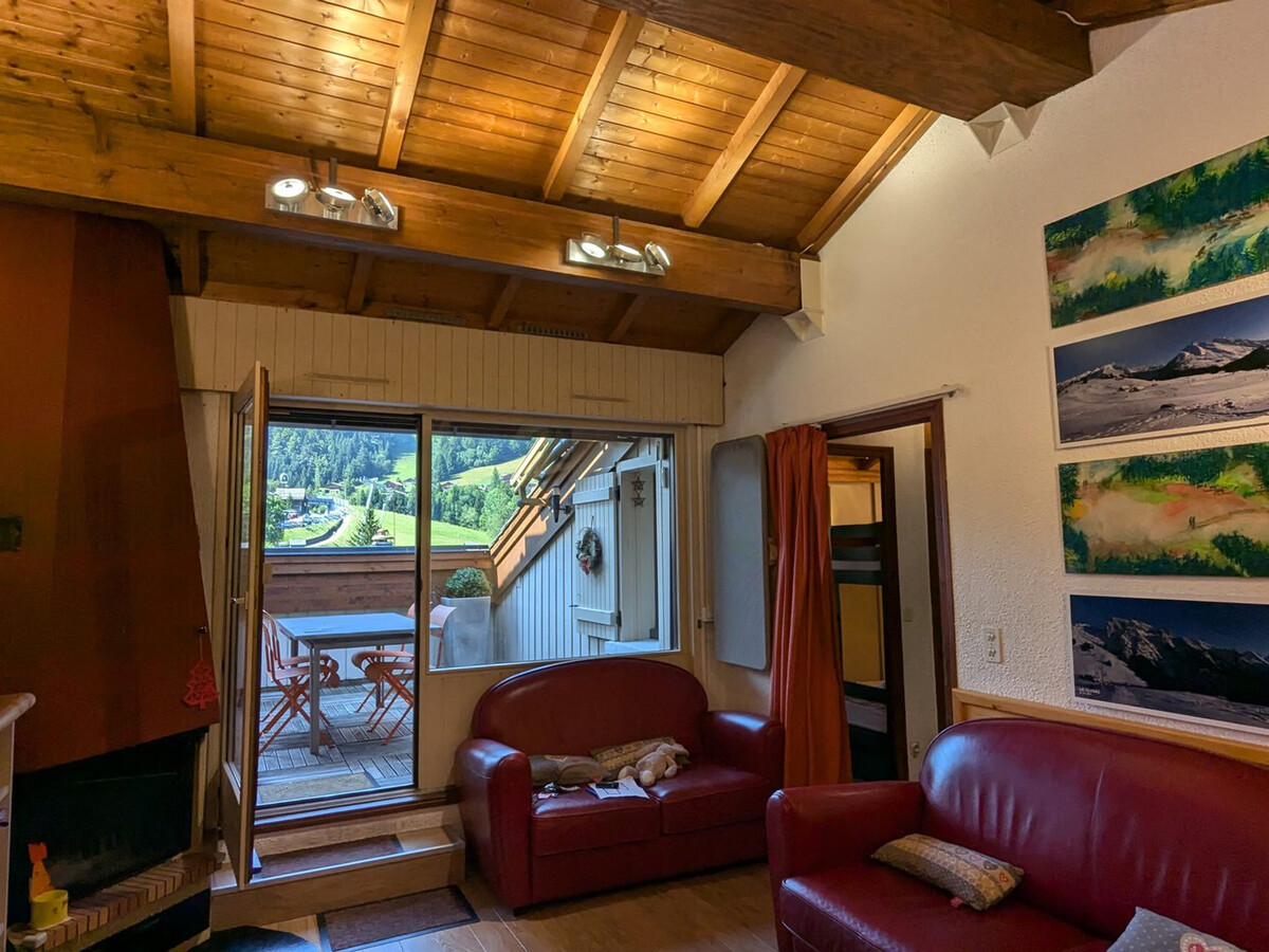 Appartement 6 pers. La Clusaz, terrasse sud, garage - Photo 1